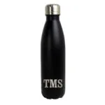 Personalised Initials Black Stainless Steel Insulated Drinks Bottle - Image 5