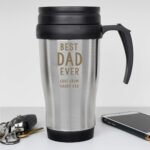 Personalised Any Message Stainless Steel Thermal Travel Mug - Image 3