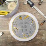 Personalised Any Message Bits & Bobs DIY Design Round Metal Tin - Image 2