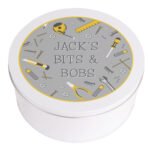 Personalised Any Message Bits & Bobs DIY Design Round Metal Tin - Image 5