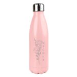Personalised Floral Design Pink Stainless Steel Insulated Drinks Bottle - Image 6