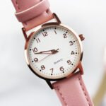 Personalised Children's Any Message Cross Motif Pink Watch - Image 5