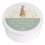 Personalised Spring Bunny Design Round Cake Tin - Image 4