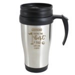 Personalised 'You're The Best By Par' Golf Themed Stainless Steel Travel Mug - Image 5