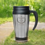 Personalised 'Dad of The Year' Stainless Steel Travel Mug - Image 2