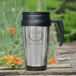 Personalised 'Dad of The Year' Stainless Steel Travel Mug - Image 4