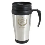Personalised 'Dad of The Year' Stainless Steel Travel Mug - Image 5