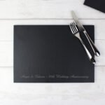 Personalised Any Message Engraved Slate Placemat - Image 2