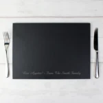Personalised Any Message Engraved Slate Placemat - Image 3
