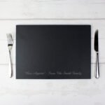 Personalised Any Message Engraved Slate Placemat - Image 5