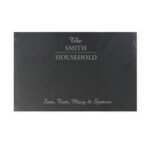 Personalised Any Message Family Slate Placemat - Image 5