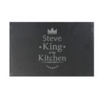 Personalised 'King of the Kitchen' Slate Placemat - Image 5