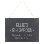 Personalised Any Message Large Hanging Slate Sign - Image 4