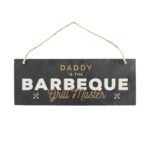 Personalised 'Barbeque Grill Master' Printed Hanging Slate Decoration - Image 6