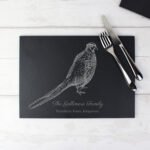 Personalised Pheasant Design Slate Placemat - Image 2
