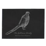 Personalised Pheasant Design Slate Placemat - Image 3