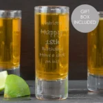 Personalised Any Message Engraved Shot Glass - Image 2