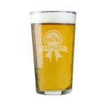 Personalised Established Rosette Motif Pint Glass - Image 4
