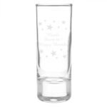 Personalised Any Message Stars Design Shot Glass - Image 3