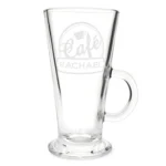 Personalised Name Only Café Latte Glass - Image 4