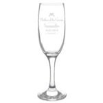 Personalised 'Mother of the Groom' Decorative Hearts Motif Wedding Glass Champagne Flute - Image 4