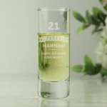 Personalised Birthday Stars & Banner Design Shot Glass