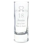 Personalised Birthday Craft Design Shot Glass - Image 3