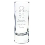 Personalised Birthday Craft Design Shot Glass - Image 6