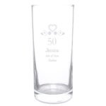 Personalised Birthday Craft Design Hi-Ball Glass - Image 4