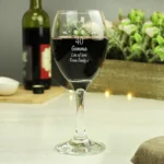 Personalised Birthday Craft Design Wine Glass - Image 3