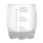 Personalised 'Measures' Glass Tumbler - Image 4