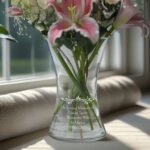Personalised Any Message Sentiments Leaf Design Shaped Glass Vase