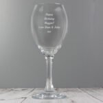 Personalised Any Message Wine Glass - Image 3
