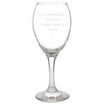 Personalised Any Message Wine Glass - Image 6