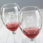 Personalised 'Years As...' Anniversary Wine Glass Set - Image 2