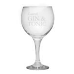 Personalised 'Gin & Tonic' Balloon Style Glass - Image 5