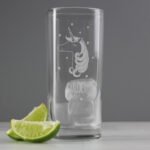 Personalised Unicorn Motif Engraved Hi-Ball Glass - Image 3