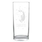 Personalised Unicorn Motif Engraved Hi-Ball Glass - Image 4