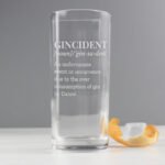 Personalised 'Gincident' Hi-Ball Glass - Image 4