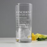 Personalised 'Gincident' Hi-Ball Glass - Image 5