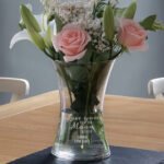 Personalised 'Love You To The Moon & Back' Shaped Glass Vase - Image 3