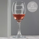 Personalised Name Only Measures Wine Glass - Image 2
