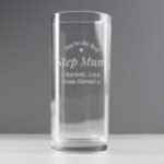 Personalised 'You're The Best' Heart Motif Hi-Ball Glass - Image 3