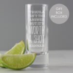 Personalised 'Worth A Shot' Shot Glass - Image 2