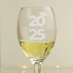 Personalised 'Class of' Graduation Wine Glass - Image 2