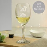 Personalised 'Class of' Graduation Wine Glass - Image 3