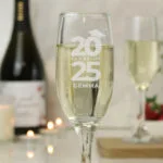 Personalised 'Class of' Graduation Glass Champagne Flute - Image 2