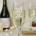 Personalised 'Class of' Graduation Glass Champagne Flute - Image 4