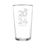 Personalised 'Class of' Graduation Pint Glass - Image 6