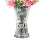 Personalised Highland Cow Design Glass Waisted Vase - Image 5
